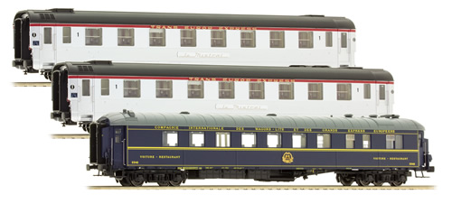 LS Models 41107 - 3pc Passenger Coach Set Mistral 56 of the SNCF